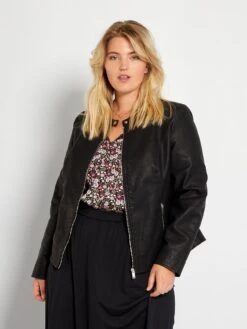 Chaqueta Sintética - Negro -Zalaris Tienda chaqueta sintetica negro xo563 3 frb5