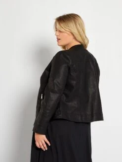 Chaqueta Sintética - Negro -Zalaris Tienda chaqueta sintetica negro xo563 3 frb6