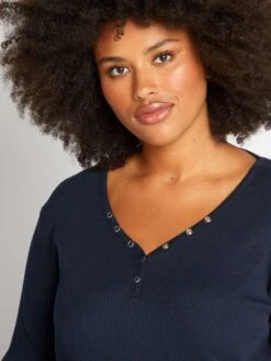 Conjunto De Pijama Con Camiseta + Pantalón - 2 piezas - Azul -Zalaris Tienda conjunto de pijama con camiseta pantalon 2piezas azul arc69 1 frb3