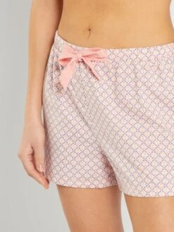 Conjunto De Pijama Corto - 2 Piezas - Rosa -Zalaris Tienda conjunto de pijama corto 2 piezas rosa ala69 4 frb5