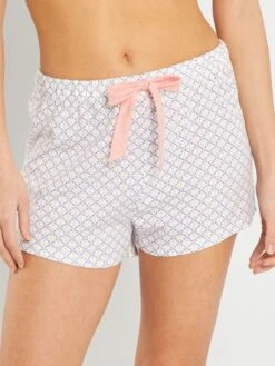 Conjunto De Pijama Corto - 2 Piezas - Rosa/blanco -Zalaris Tienda conjunto de pijama corto 2 piezas rosablanco ala62 1 frb3