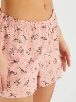 Conjunto De Pijama Corto 'Star Wars' - 2 Piezas - BLANCO -Zalaris Tienda conjunto de pijama corto star wars 2 piezas blanco zs156 1 frb3