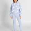 Conjunto De Pijama Jersey Con Capucha + Pantalón - 2 piezas - AZUL -Zalaris Tienda conjunto de pijama jersey con capucha pantalon 2piezas azul ary37 2 frb1