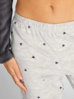 Conjunto De Pijama Polar - 2 piezas - GATO -Zalaris Tienda conjunto de pijama polar 2piezas gato anp14 1 frb4