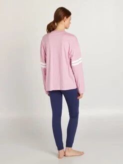 Conjunto De Pijama 'Snoopy' - 2 Piezas - Violeta -Zalaris Tienda conjunto de pijama snoopy 2 piezas violeta aul72 1 frb3