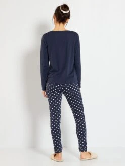 Conjunto De Punto - 2 Piezas - AZUL -Zalaris Tienda conjunto de punto 2 piezas azul yj880 4 frb2