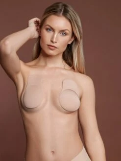 Copas Adhesivas Push-up - Beige