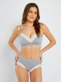 Culotte 'Sans Complexe' - GRIS