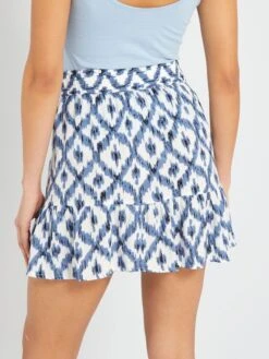 Falda Corta Con Cinturón Anudable 'JDY' - KAKI -Zalaris Tienda falda corta con cinturon anudable jdy kaki ais72 1 frb3