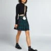 Falda Corta Plisada - CHEQUE GREE -Zalaris Tienda falda corta plisada cheque gree ael94 1 frb1