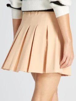 Falda Corta Plisada - CRUDO LO TIENE -Zalaris Tienda falda corta plisada crudo lo tiene ayq48 1 frb3