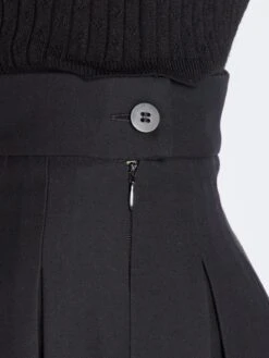 Falda Corta Plisada - Negro -Zalaris Tienda falda corta plisada negro ael94 4 frb4