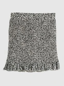 Falda Corta Volantes Y Motivos - WBLACKTACH -Zalaris Tienda falda corta volantes y motivos wblacktach arr18 1 frb4