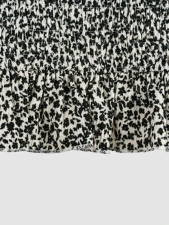 Falda Corta Volantes Y Motivos - WBLACKTACH -Zalaris Tienda falda corta volantes y motivos wblacktach arr18 1 frb5