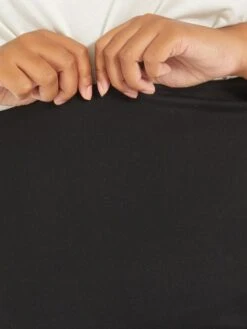 Falda De Tubo De Punto Milano - Negro -Zalaris Tienda falda de tubo de punto milano negro ww450 1 frb4