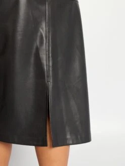 Falda Evasé Midi - NEGRO_ -Zalaris Tienda falda evase midi negro aev48 1 frb5