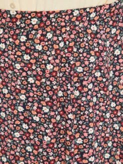 Falda Larga Con Estampado - ROSA 9 Falda Larga Con Estampado - ROSA -Zalaris Tienda falda larga con estampado rosa zp030 4 frb4