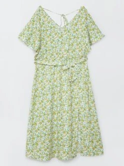 Falda Midi Con Estampado 'JDY' - ROSA