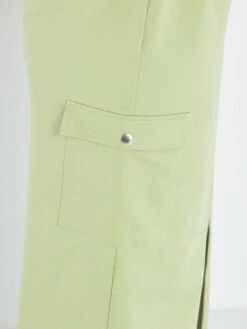 Falda Midi Estilo Paracaídas - CAQUI CLARO -Zalaris Tienda falda midi estilo paracaidas caqui claro avg04 1 frb5