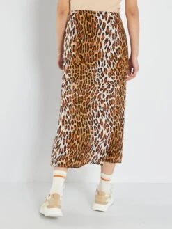 Falda Midi - Leopardo -Zalaris Tienda falda midi leopardo ann14 2 frb3