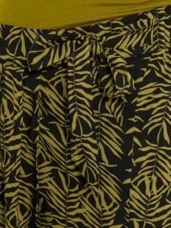 Falda Premamá Cruzada Y Estampada - NEGRO -Zalaris Tienda falda premama cruzada y estampada negro adp96 2 frb4