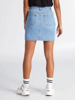 Falda Vaquera Corta - AZUL -Zalaris Tienda falda vaquera corta azul xb225 2 frb4