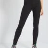 Jegging Elástico De Talle Alto - NEGRO_DENI
