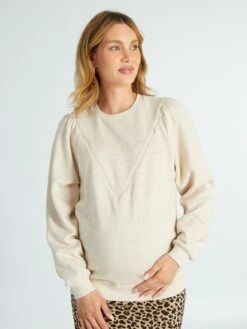 Jersey De Lactancia - BEIGE