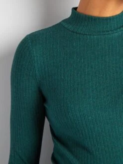 Jersey De Lactancia Con Cuello Alto - VERDE -Zalaris Tienda jersey de lactancia con cuello alto verde akq37 2 frb4