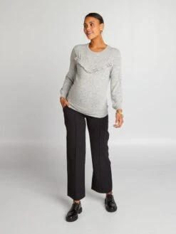 Jersey De Lactancia - GRIS -Zalaris Tienda jersey de lactancia gris akb97 1 frb5