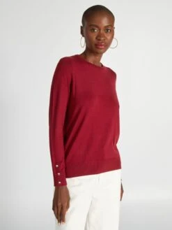 Jersey De Punto Fino - ROJO -Zalaris Tienda jersey de punto fino rojo aeh86 6 frb4