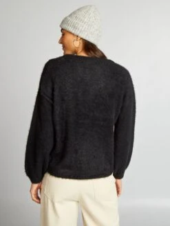 Jersey De Punto Suave - Negro -Zalaris Tienda jersey de punto suave negro amv92 1 frb3