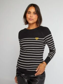 Jersey Marinero De Lactancia - NEGRO -Zalaris Tienda jersey marinero de lactancia negro akq53 1 frb5