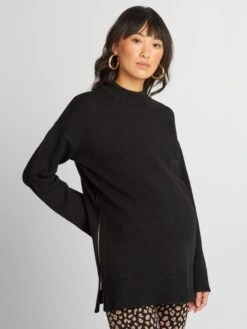 Jersey Oversize Marinero Premamá - NEGRO1