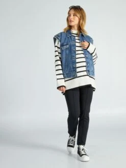 Jersey Oversize Marinero Premamá - RAYAS -Zalaris Tienda jersey oversize marinero premama rayas akq39 1 frb3