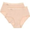 Juego De 2 Bragas Midi De Algodón 'Playtex' - Beige -Zalaris Tienda juego de 2 bragas midi de algodon playtex beige vj422 3 frb1