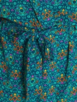 Kimono De Playa Con Estampado - AZUL -Zalaris Tienda kimono de playa con estampado azul zs117 1 frb5