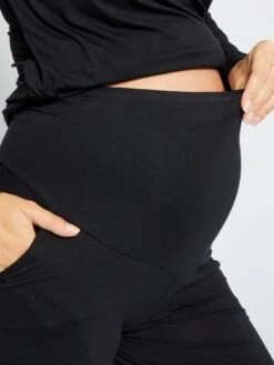 Kit De Lactancia - Camiseta + Pantalón - 2 Piezas - Negro -Zalaris Tienda kit de lactancia camiseta pantalon 2 piezas negro zk801 2 frb6