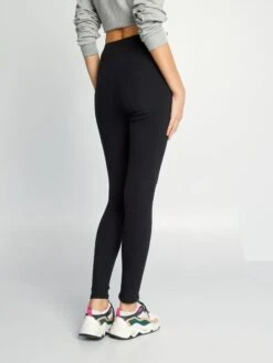 Legging De Canalé - Negro 8 Legging De Canalé - Negro -Zalaris Tienda legging de canale negro avg83 1 frb3