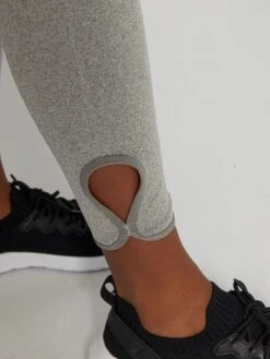 Legging De Yoga 'DIM SPORT' - Gris Chiné -Zalaris Tienda legging de yoga dim sport gris chine yq194 1 frb4