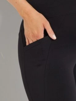 Legging Deportivo Premamá - Negro -Zalaris Tienda legging deportivo premama negro ze397 1 frb4