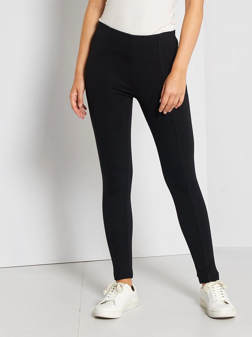 Legging Largo Liso - Negro 4 Legging Largo Liso - Negro - Imagen 2