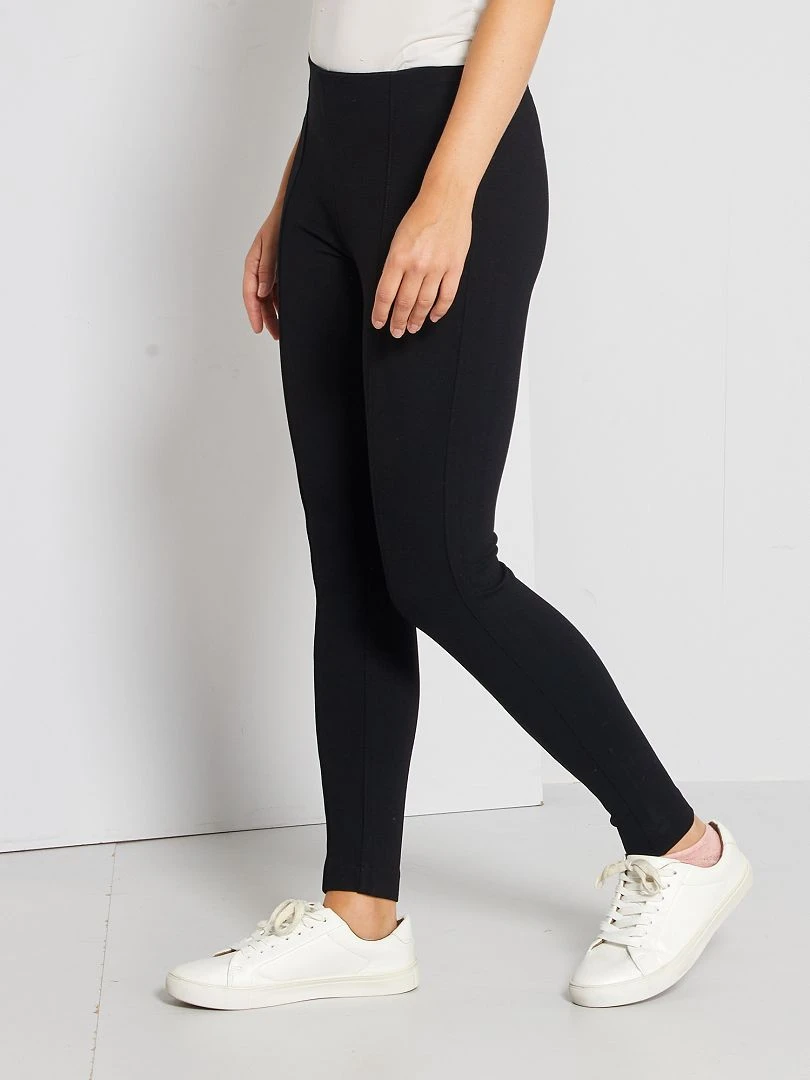 Legging Largo Liso - Negro 5 Legging Largo Liso - Negro - Imagen 3