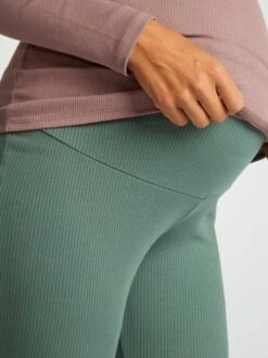 Legging Premamá - Verde Gris -Zalaris Tienda legging premama verde gris ajo48 4 frb3