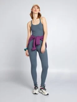 Mono Con Tirantes Cruzados - TORMENTA GRIS