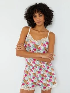 Mono Corto 'Mojito Lingerie' - BEIGE -Zalaris Tienda mono corto mojito lingerie beige zs578 1 frb3