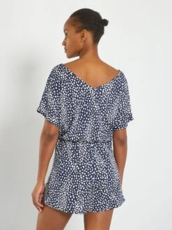 Mono Corto Vaporoso 'JDY' - Leopardo -Zalaris Tienda mono corto vaporoso jdy leopardo zj527 2 frb3