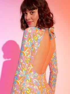 Mono De Baño Con Cierre Trasero - AZUL -Zalaris Tienda mono de bano con cierre trasero azul zq281 1 frb7