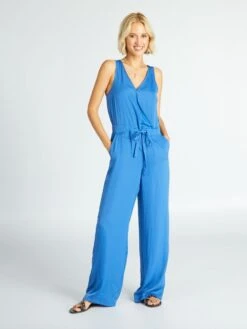 Mono De Raso - AZUL -Zalaris Tienda mono de raso azul adc39 1 frb4