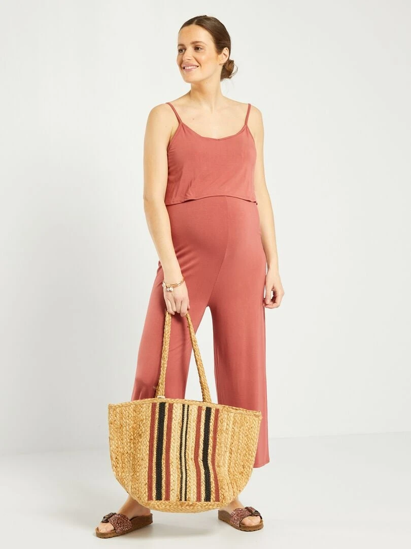 Mono Premamá De Tirantes - ROJO 3 Mono Premamá De Tirantes - ROJO